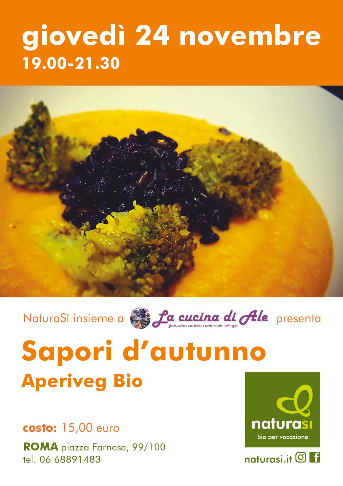 Bio e veg, a cena nel bistrot di Natura sì