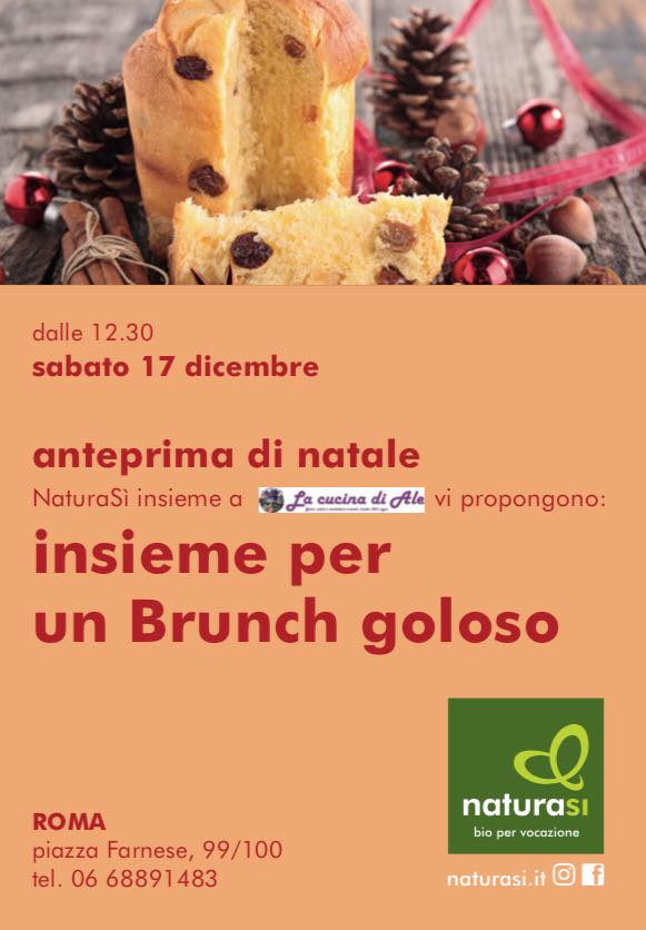 Anteprima di Natale, bio e veg al bistrot di Natura sì