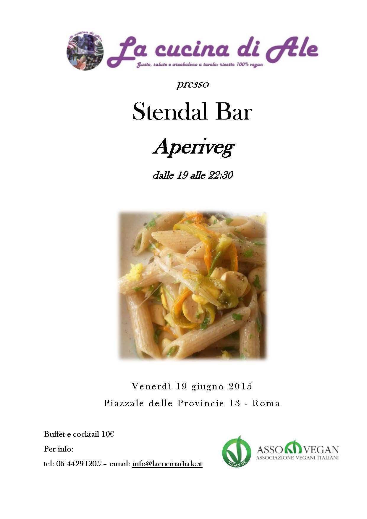 Aperiveg allo Stendal Bar, 19 giugno