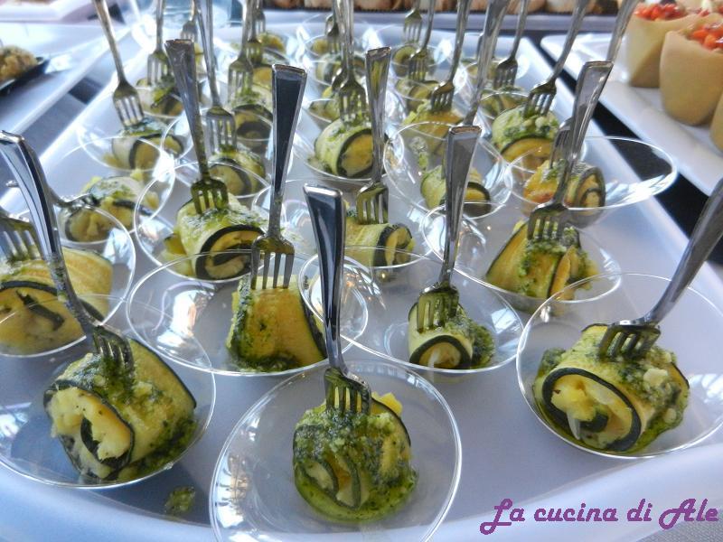 Rotolini di zucchine