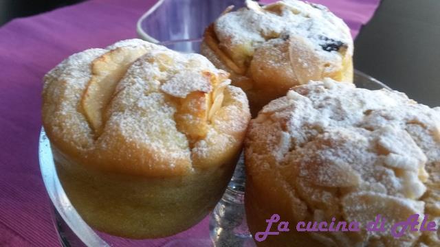 Muffin mele e cannella