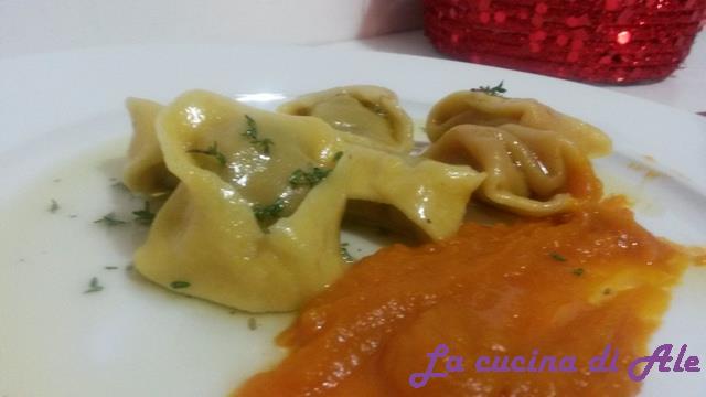 Ravioli e zucca