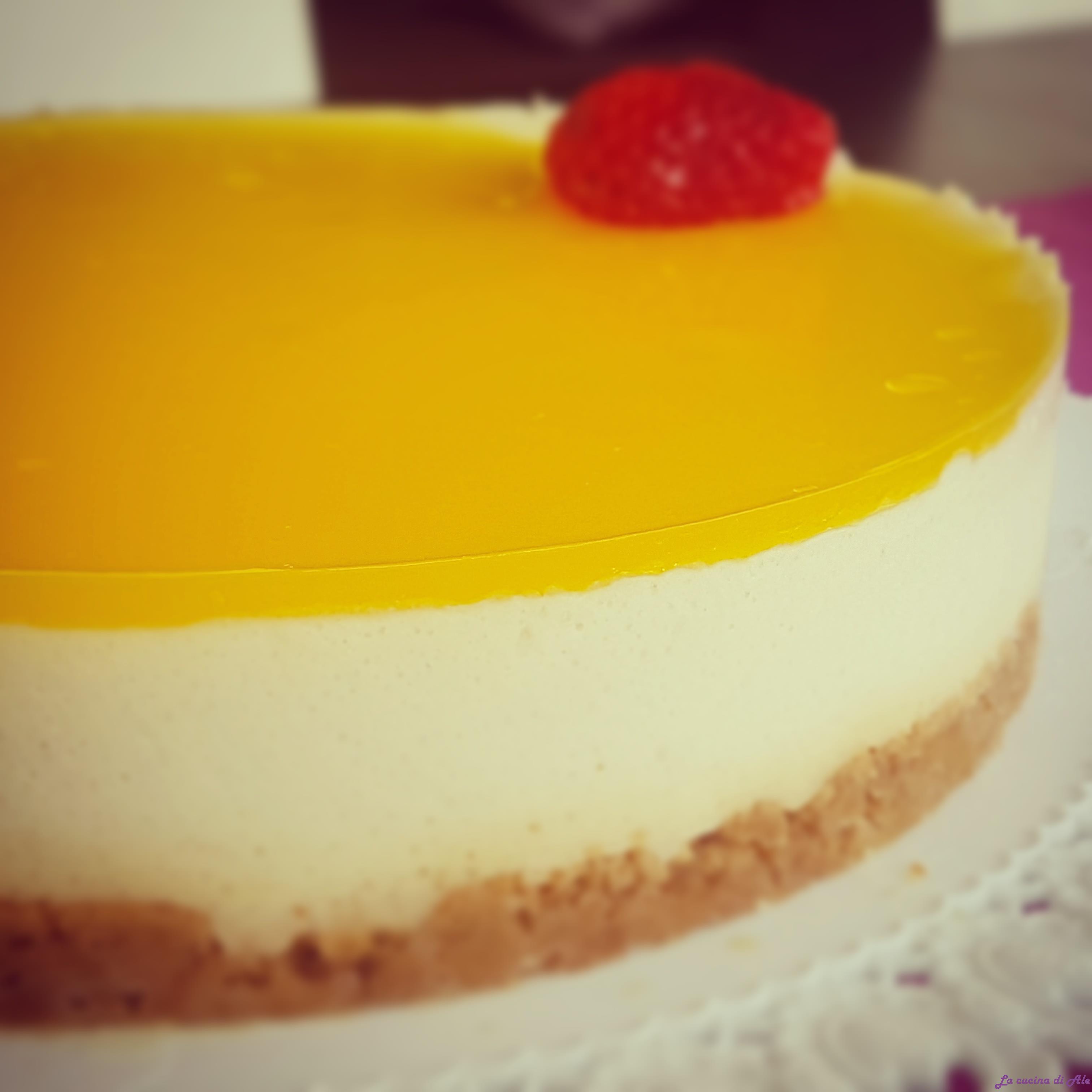 Lemon vegcheescake