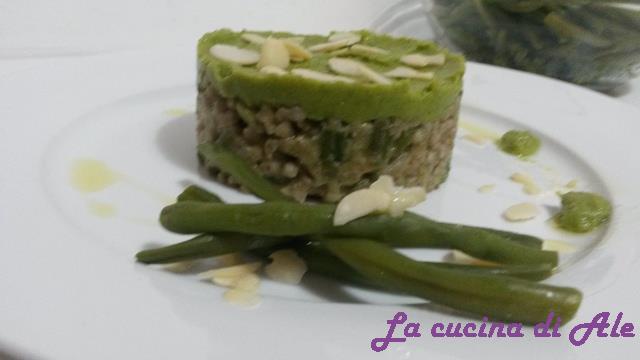 Saraceno con cuore di avocado