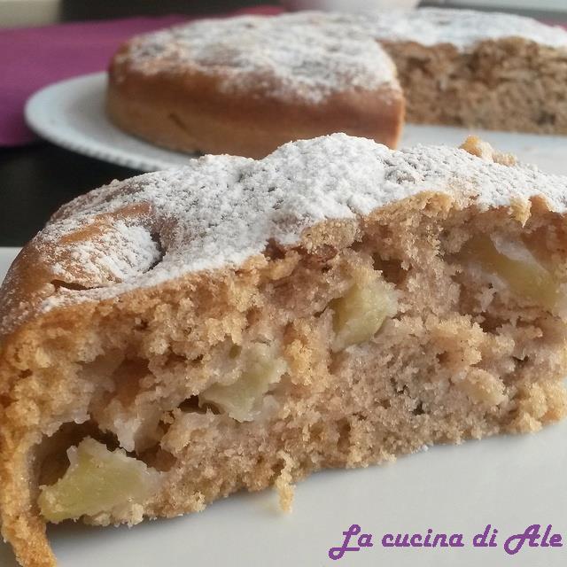 Torta mele e noci