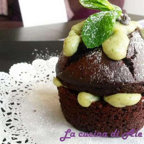 Muffin cioccolato e menta