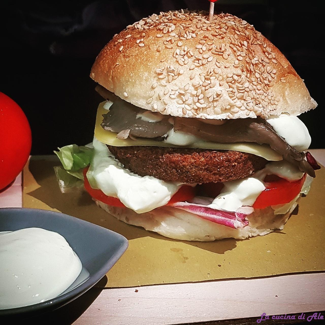 Burger-falafel...che bontà