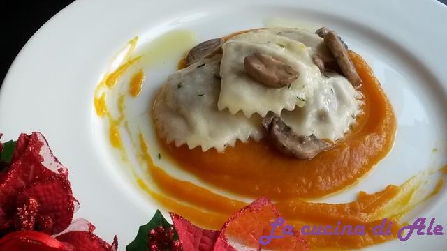 Ravioli e zucca