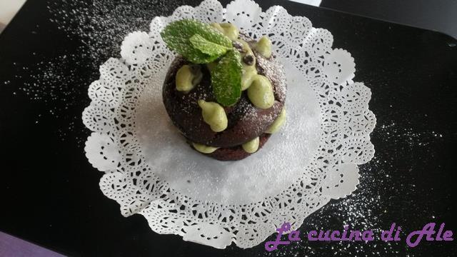 Muffin cioccolato e menta