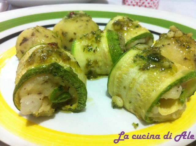 Rotolini di zucchine