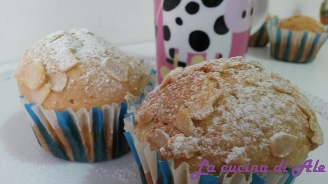 Muffin e mandorle