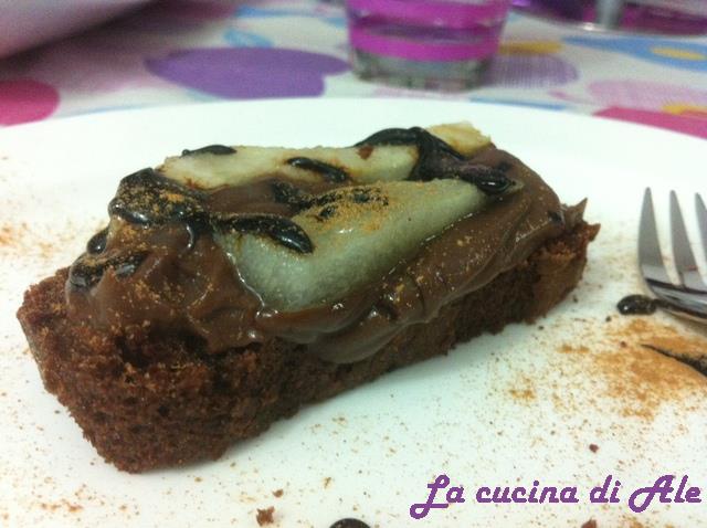 Pere e cioccolato