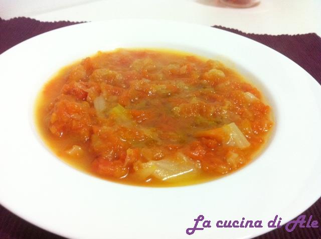 Zuppa zucca e cavoli