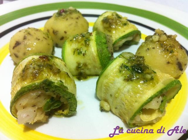 Rotolini di zucchine