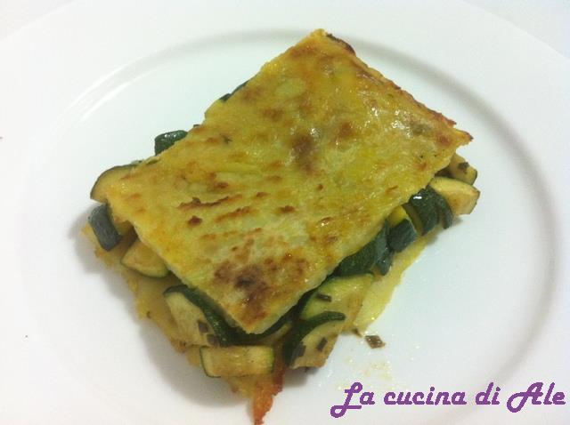 Millefoglie pata-zucchine